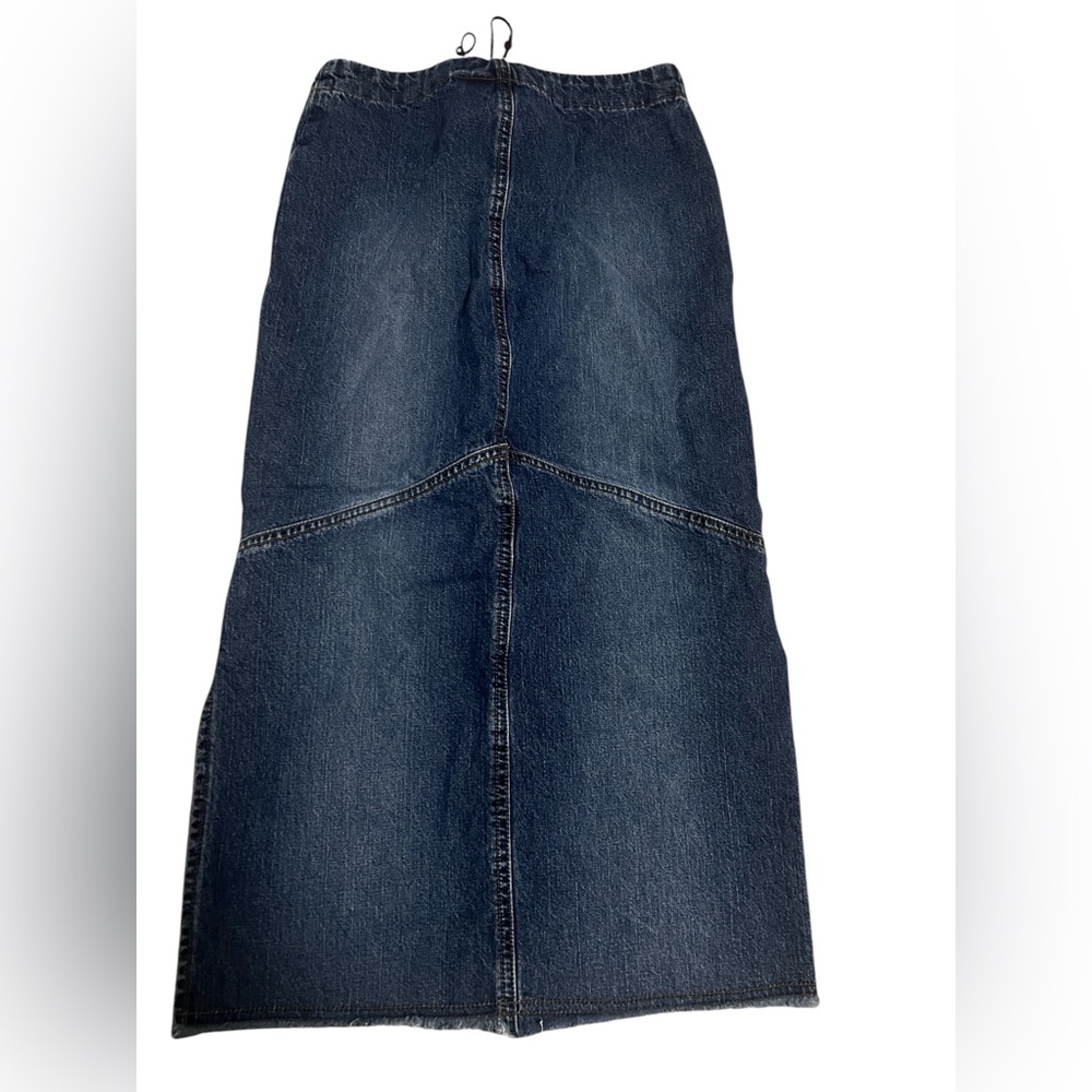 Girls Paris Blues Dark Blue Denim Jean Skirt EUC sz 10 girls - Picture 3 of 9